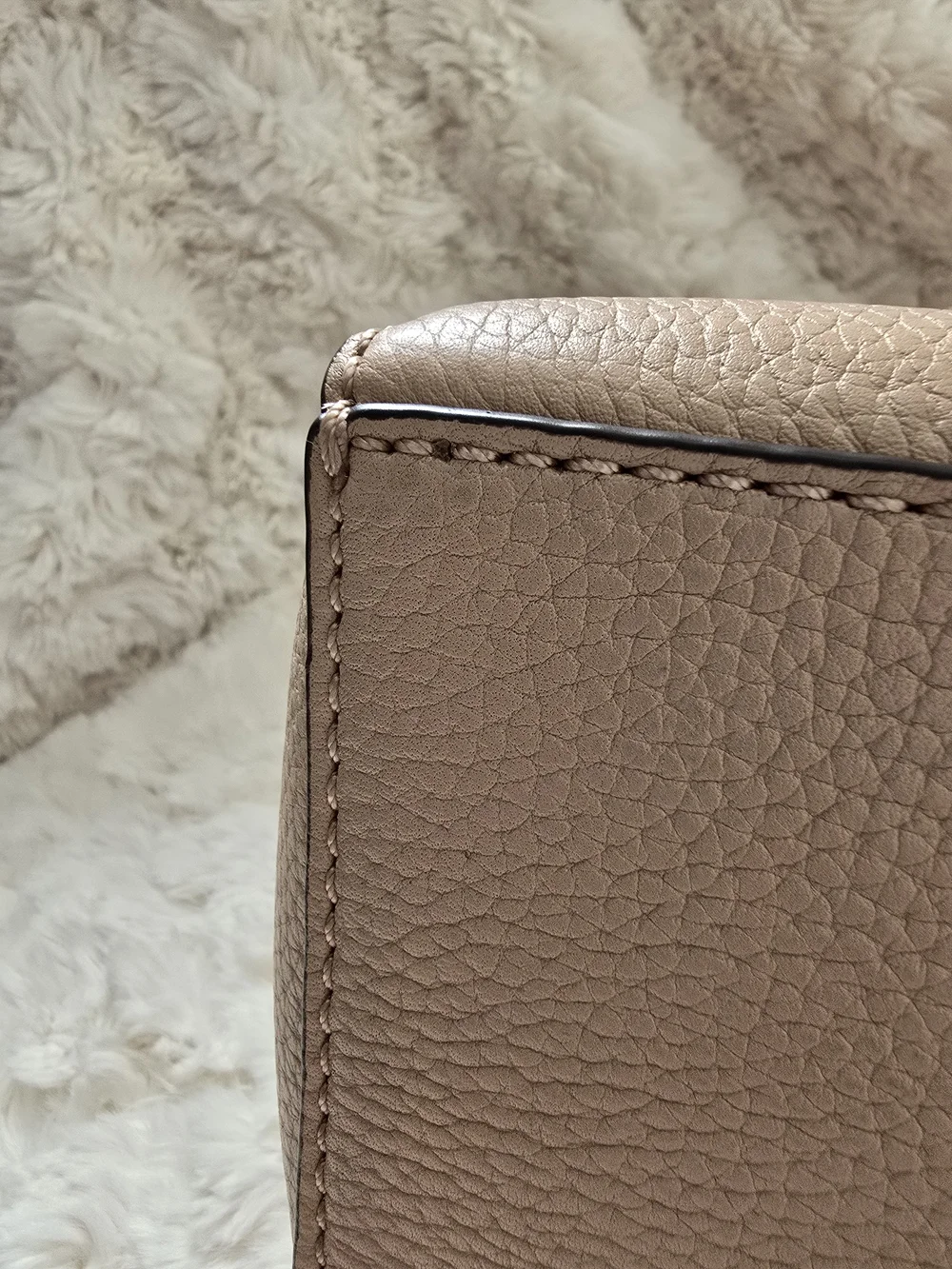 Tory Burch Taupe Leather Crossbody Bag - Picture 9 of 11
